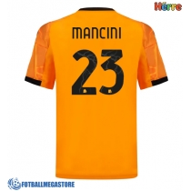 Fotballdrakt Herre AS Roma Gianluca Mancini #23 Bortedrakt 2025-26 Kortermet